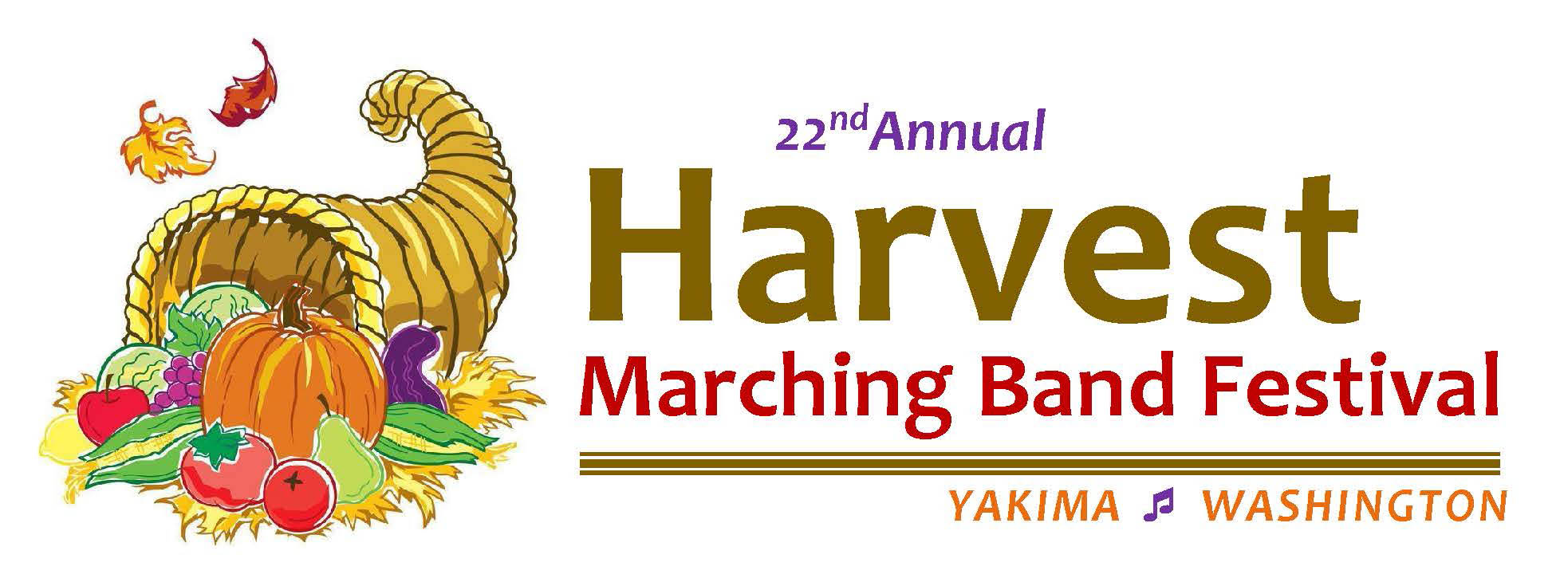 The Harvest Marching Band Festival Logo