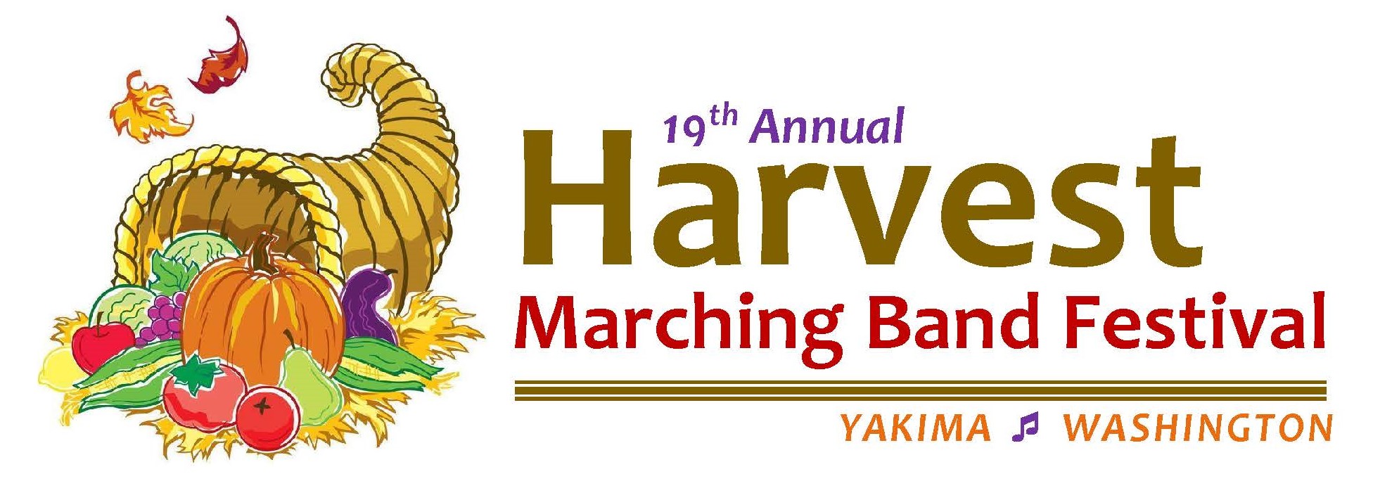 The Harvest Marching Band Festival Logo