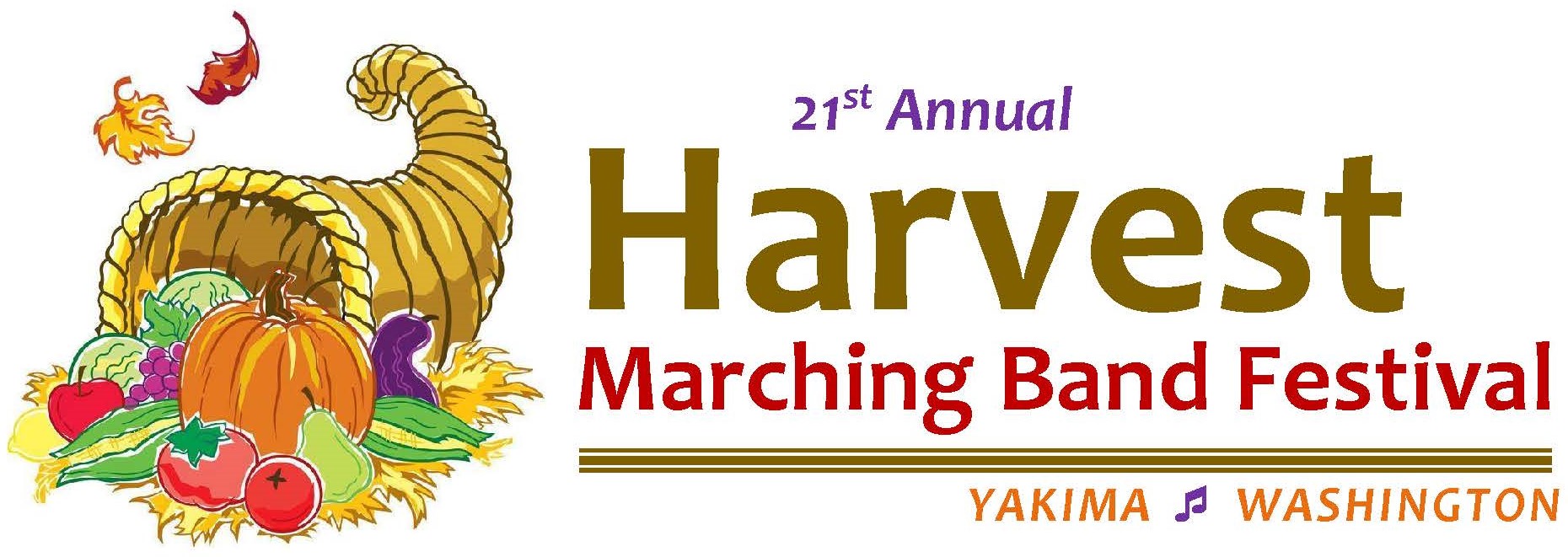 The Harvest Marching Band Festival Logo